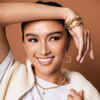 Soleil Gold Link Bracelet