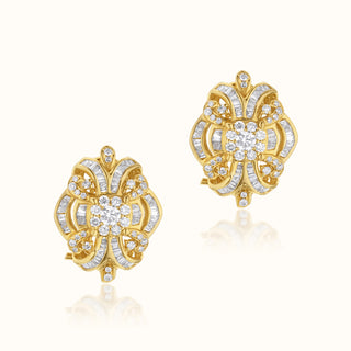 Diamond Stud, Pendant & Ring Set in 14K Yellow Gold