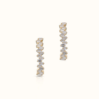 Diamond Huggie Earrings in 18K Yellow Gold (0.30 CTW)