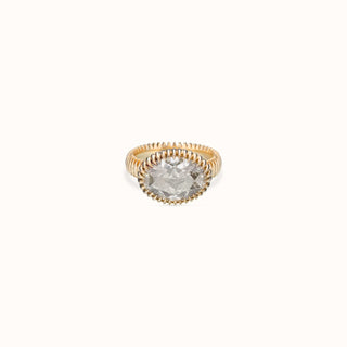 Beatrice Oval Diamond Ring