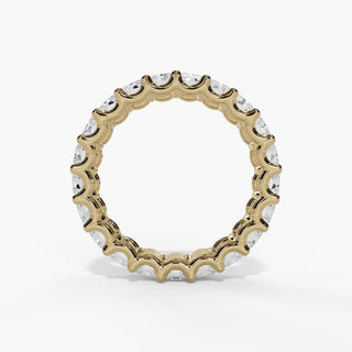 Radiant Diamond Eternity Band in 14K Gold