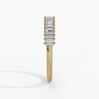 Baguette Diamond Wedding Band in 14K Gold